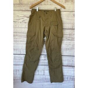 5.11 Tactical  Men's Taclite Pro Pants 28x32 TDU Khaki 74512 Ripstop Cargo